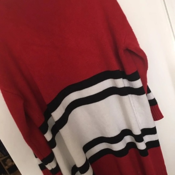 Trendy Cardigan Stripe Sweater - Picture 3 of 5